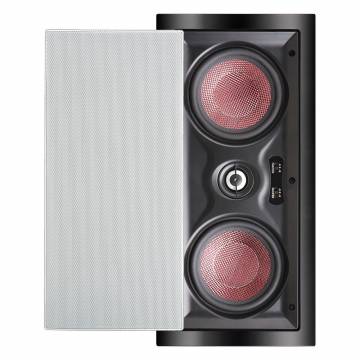 5.25" 150W Trimless In-Wall LCR Center Channel Speaker w/ Dual Carbon Fiber Woofer, Single - IW550